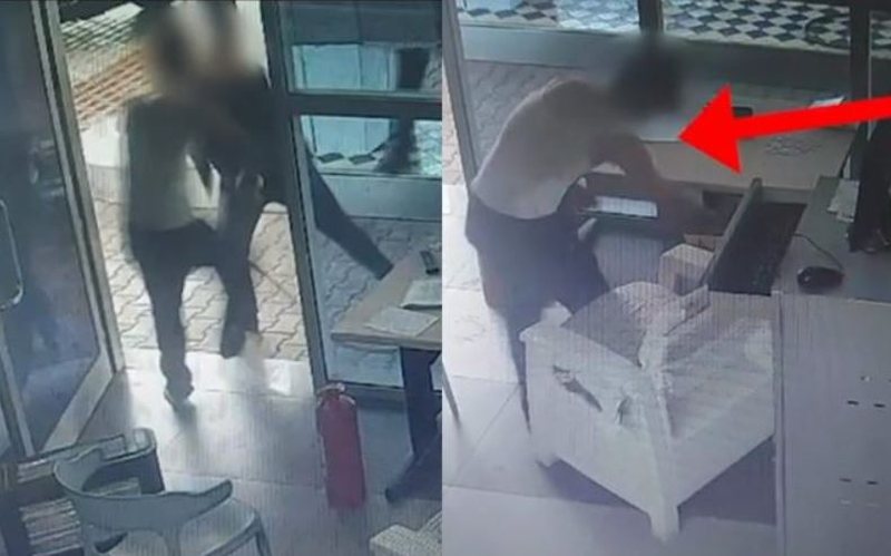 Momenti i grabitjes së marketit në Kavajë, policia sekuestron kallashnikovin (Video) 800 0 65e1ef4e6eff6 1