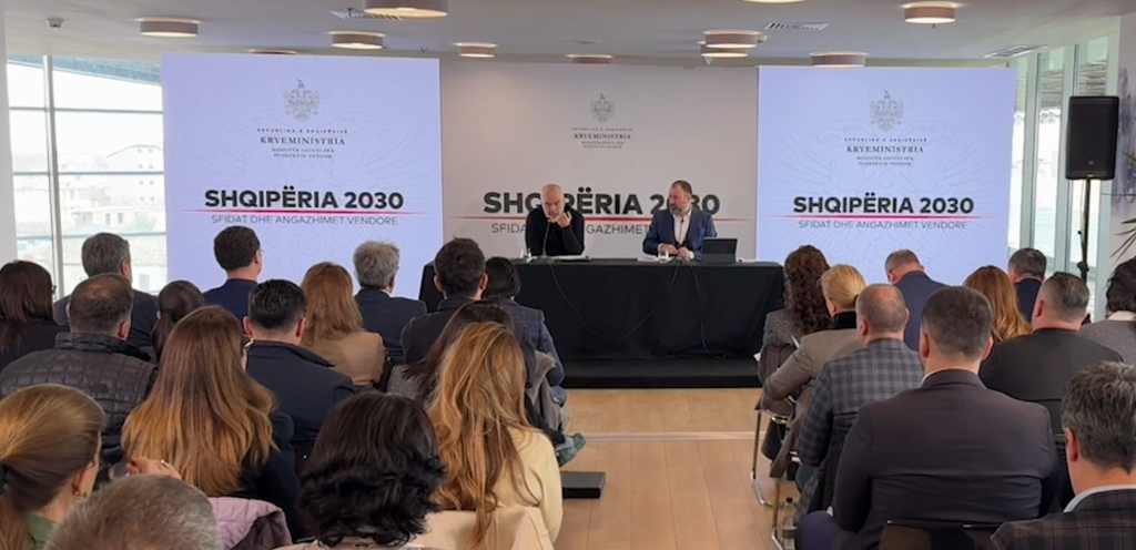 Kryeministri Edi Rama në Shkodër/ Pamje nga takimi: Në fokus objektivat dhe angazhimet e përbashkëta në shërbim të qytetarëve Screenshot 2024 03 09 121118