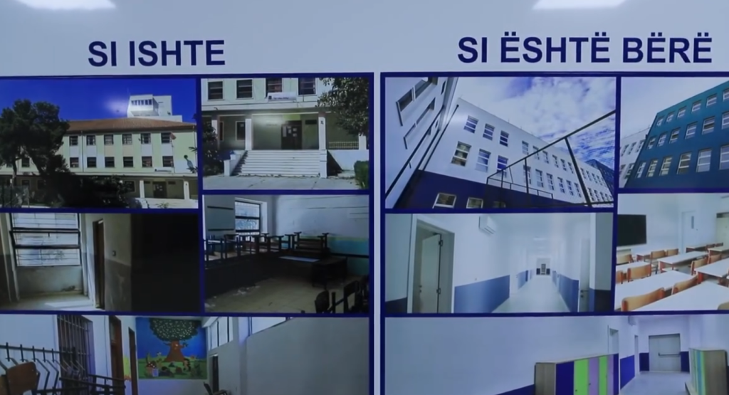 VIDEO/ Shkolla ”Eftalin Koçi”, Edi Rama: Është rindërtuar falë mbështetjes së partnerëve tanë të BE-së Screenshot 2024 03 12 083908