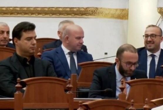 FOTOLAJM/ Basha “përgjon” telefonin e Bardhit luliiiii