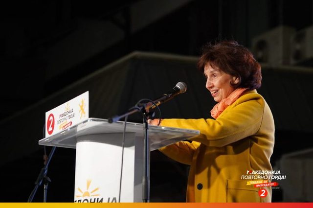 Zgjedhjet presidenciale në Maqedoninë e Veriut, numërohen mbi 90 përqind e votave, kryeson kandidatja e VMRO DPMNE IMG 1614