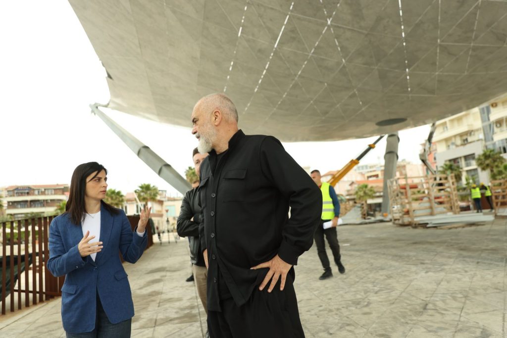 FOTO/ Drejt përfundimit ”Veliera”, Edi Rama: Kryevepër arkitektonike dhe një hapësirë e re publike qytetin 6 WhatsApp Image 2024 04 19 at 14.37.57