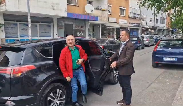 Ilir Meta shkon në Prokurorinë e Tiranës për serverat e PL-së 640 0 1715678963xty 275