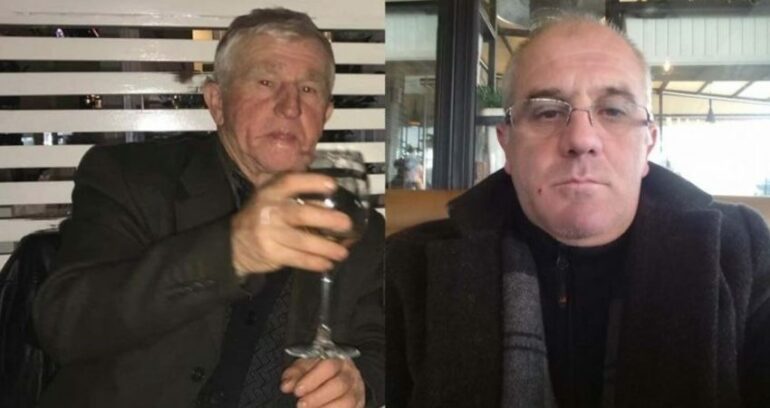 Vranë të birin me sende të forta, Prokuroria e Korçës zbardh ngjarjen dhe çon për gjykim të moshuarit Autori i krimit Shefki Bylykbashi majtas dhe viktima Hamdi Bylykbashi 770x408 1