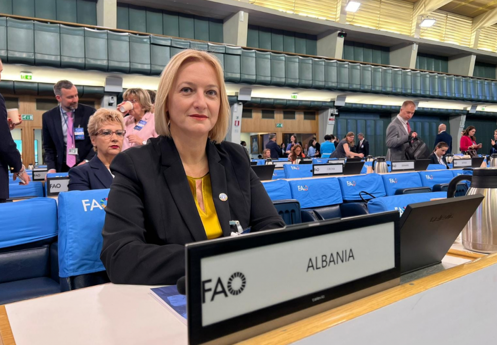 Konferenca e FAO-s, ministrja Anila Denaj: Strategji kombëtare digjitale për bujqësinë mu