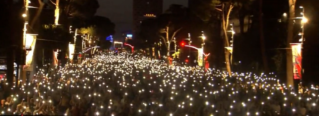 11 protesta
