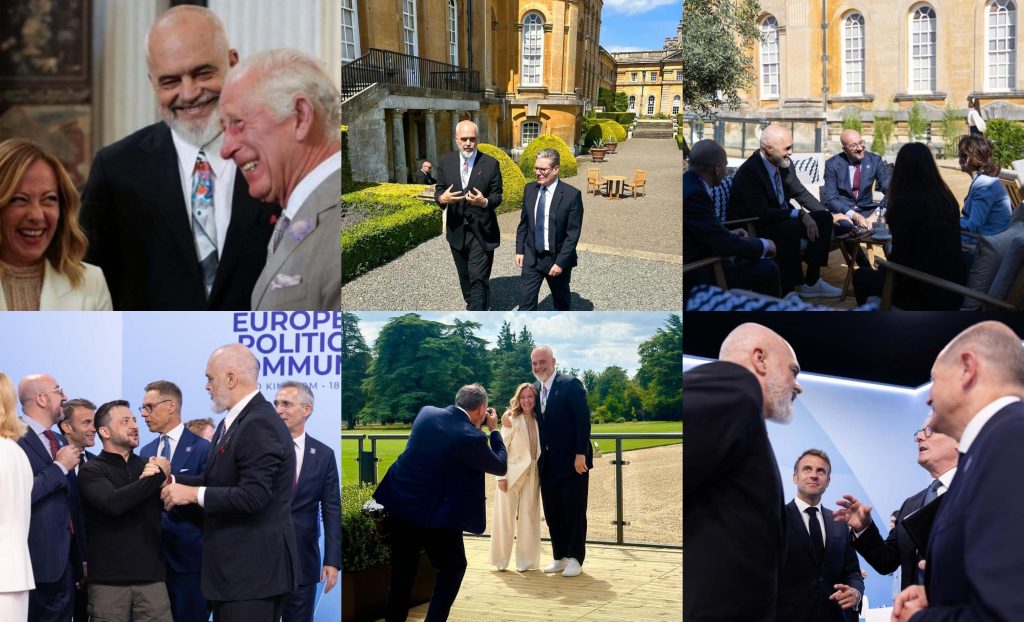 Nga mbreti Charles tek Macron, Rama poston albumin me foto të takimeve me liderët e Europës rama 5