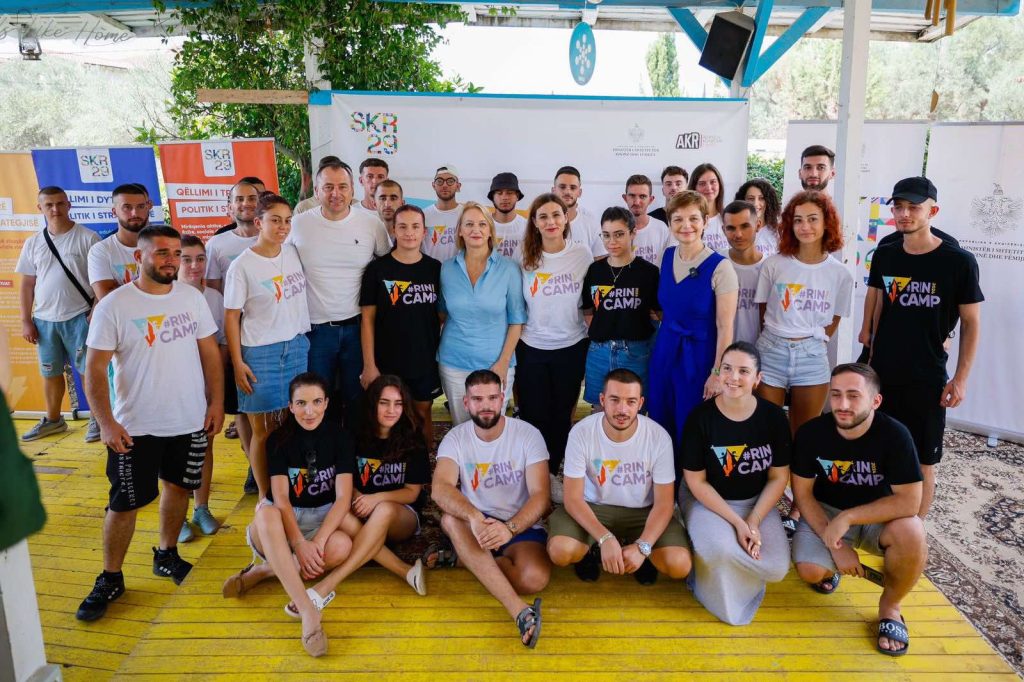 Ministrja Bora Muzhaqi në Rin Camp 24: Mbështesim 26 projekte rinore në të gjithë Shqipërinë 1 457257841 475372218672771 2092402329382115333 n