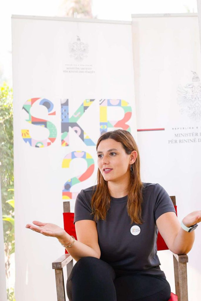 Ministrja Bora Muzhaqi në Rin Camp 24: Mbështesim 26 projekte rinore në të gjithë Shqipërinë 457569517 542951008089708 1087925917446540822 n