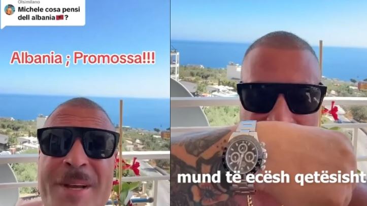 Rama ndan videon me përshtypjet e turistit italian në Shqipëri: Lëviz i sigurt me një orë 30 mijë euro Capture