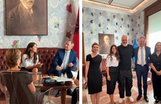 Rama pret në kryeministri shefin e Qendrës së Panaireve të Berlinit: Kemi marrë ftesën për… Capture 110