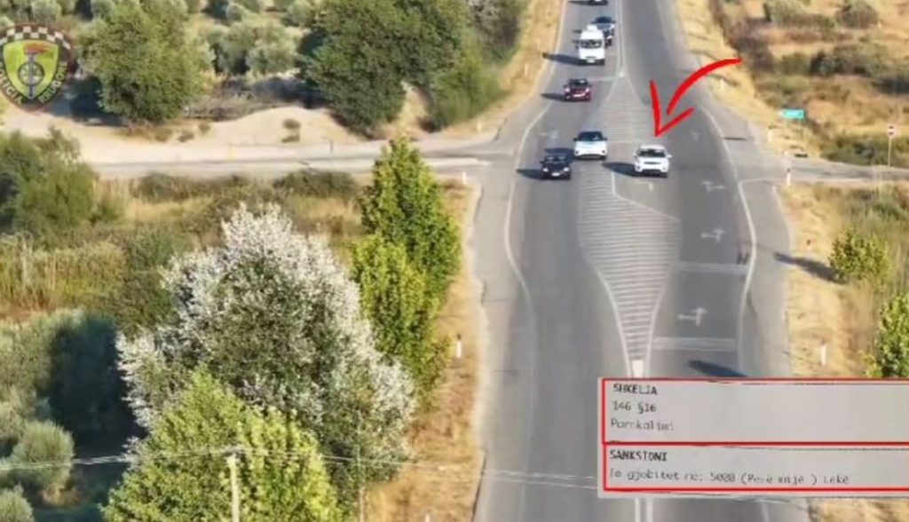 Policia Rrugore: 154 leje drejtimi të pezulluara, 41 drejtues mjetesh të arrestuar. Rekord gjobat për parkime Capture 42