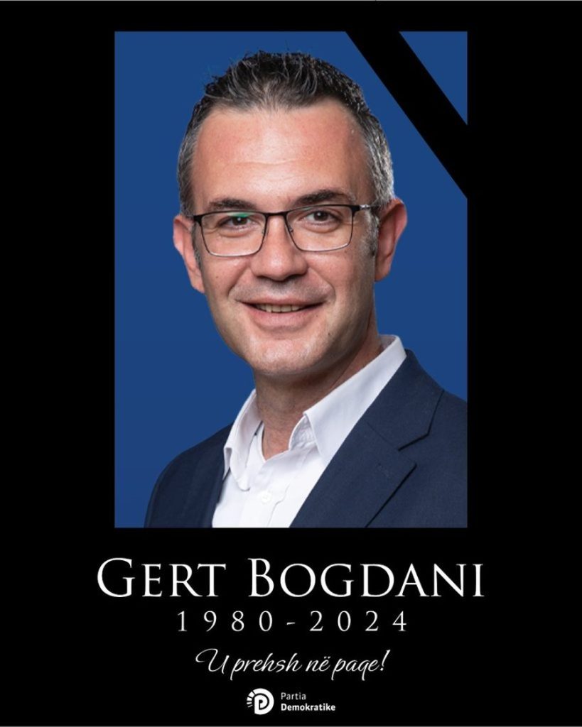 Partia Demokratike homazh për ish-deputetin: Dielli perëndoi sot përgjithmonë për Gerti Bogdanin 900 0 1726669502xwhatsapp image 2024 09 18 at 154538 819x1024 698