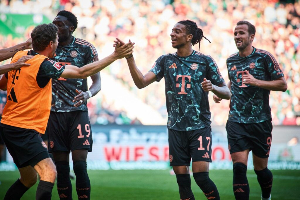 Bayern München nuk di të ndalet, fiton 5-0 ndaj Werder Bremen. Mbajnë kreun e renditjes me 12 pikë bayern munich 1024x683 1