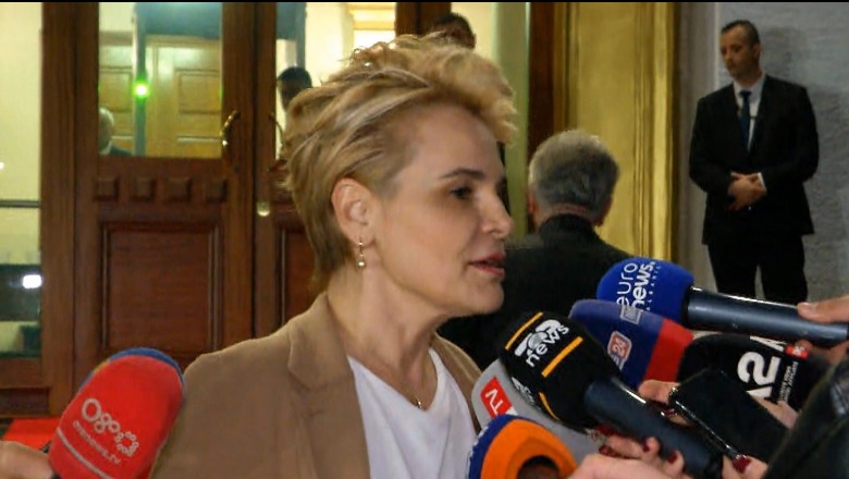 PD bllokon foltoren, Monika në Kuvend flet për ''Peshkun e Madh'' 1 1730132017 kryemadhi