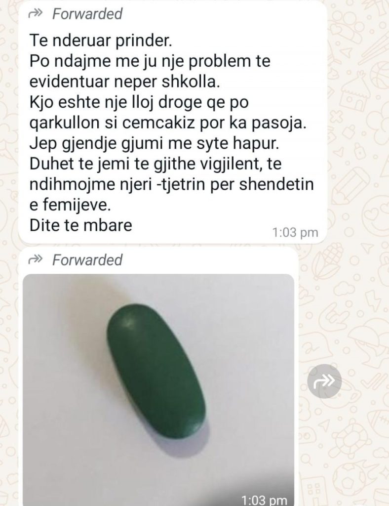 Mësuesja ngre alarmin për drogën në formë çamçakëzi: Nxënësit po përgjumen 2 IMG 6747