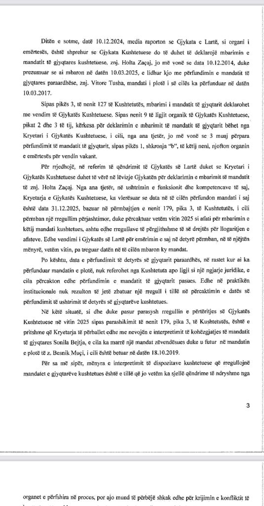 I përfundon mandati? Letra që Zaçaj i nis Komisionit të Venecias 3 IMG 0358