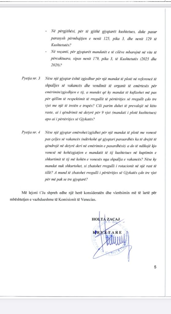 I përfundon mandati? Letra që Zaçaj i nis Komisionit të Venecias 5 IMG 0360