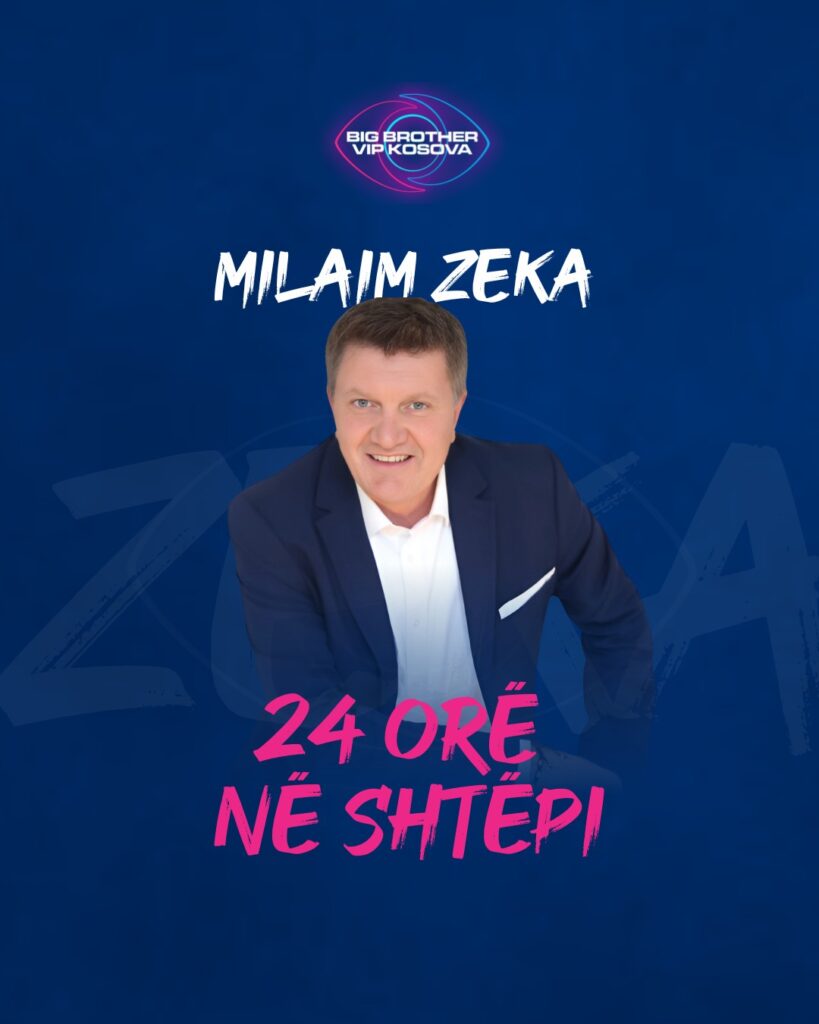 5 veta në finale, Milaim Zeka futet për 24 orë në ''Big Brother Kosova Vip 3'' 1 mila 1
