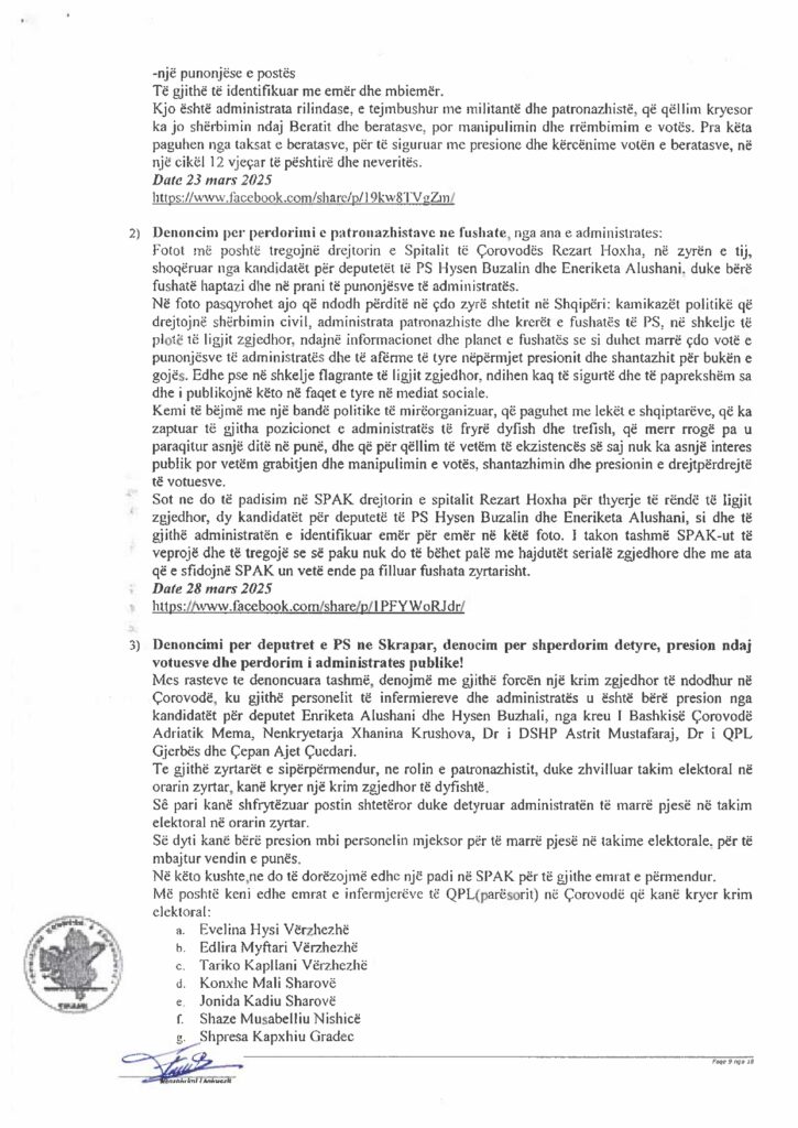 2025 4886 PD Kerkese Ankimore Kundershtim i Vendimit 1319 te KSHZ per Rezultatin QARKU BERAT page 0009