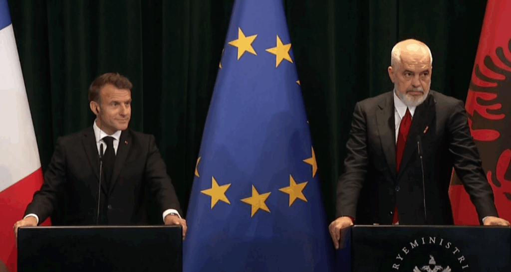 Macron: Franca krah jush drejt integrimit në BE. Perspektiva e 2027 është një realitet Screenshot 2025 05 17 102030