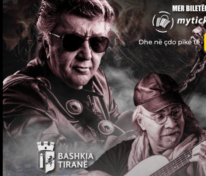 Bobby Solo dhe Marco Zappa koncert në kryeqytet, me mbështetjen e bashkisë Tiranë koncert2 e1747490365731