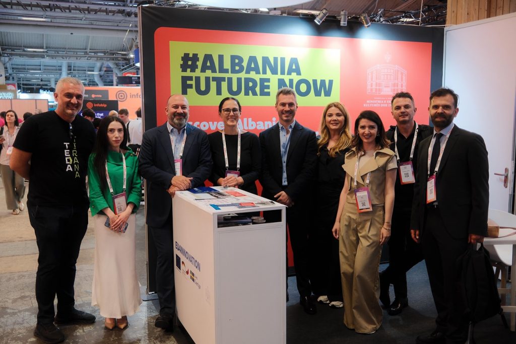 VivaTech 2025 në Paris, Gonxhja: Shqipëria në një moment të shkëlqyer për të tërhequr investime të huaja 1 505162823 18048269699436917 315537133616974309 n