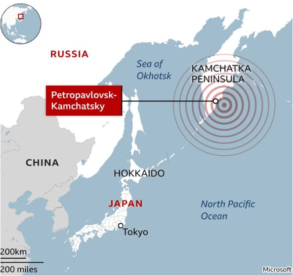 Tërmeti 8.8 ballë godet Kamchatkën në Rusi! Shkakton cunami, dallga deri në 4 metra 1 image 35