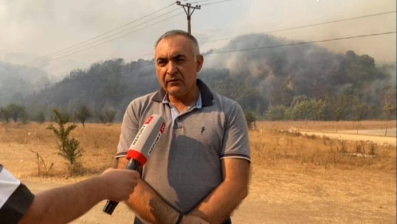 Alarm në Parkun e Syrit të Kaltër, nënprefekti Kiço: Po presim avionët Canadair, nga terreni e vështirë! Era në disfavor 1754923194 kristaqkico
