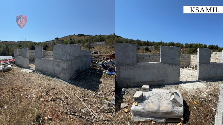 Ndërtonin pa leje në tokë publike, arrestohen punëtorët. Shpallet në kërkim dhe ai që i punësoi 900 0 1757082219xwhatsapp image 2025 09 05 at 25640 pm 565