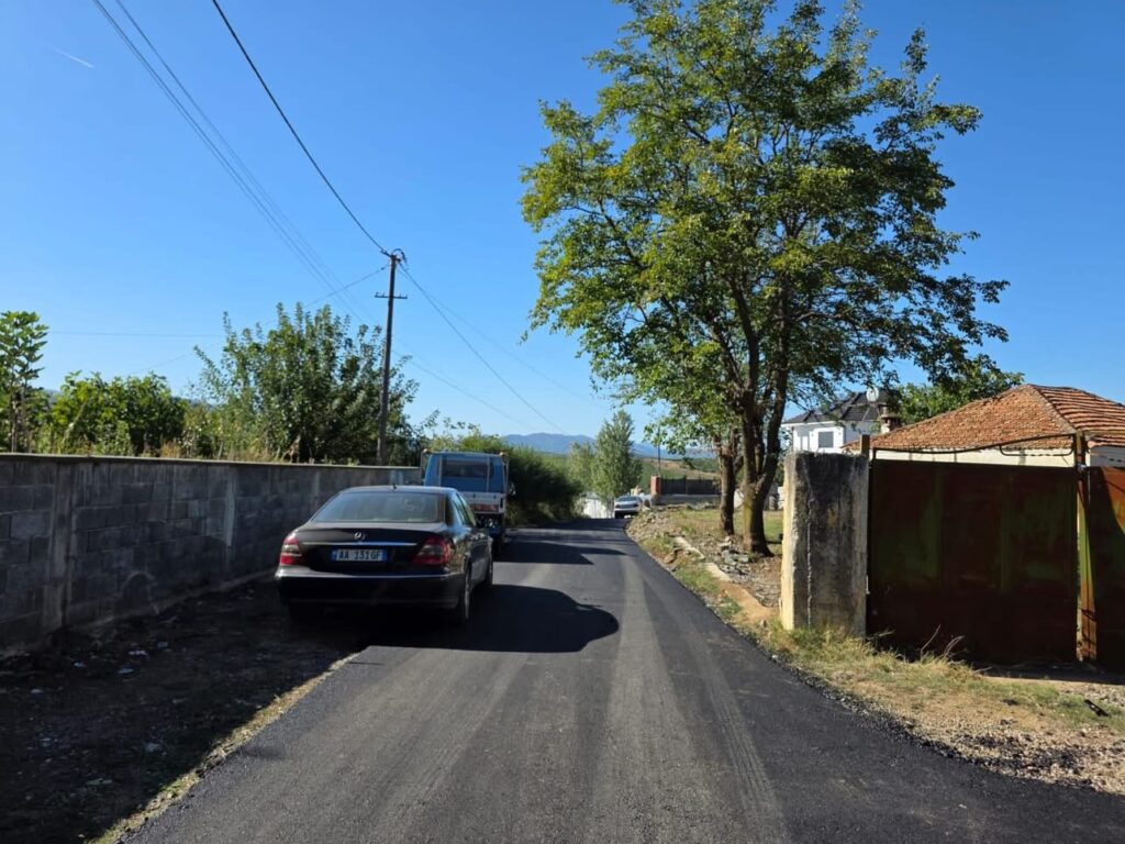 Deputeti Malaj inspekton punimet në rrugët e Matit 6 IMG 3182