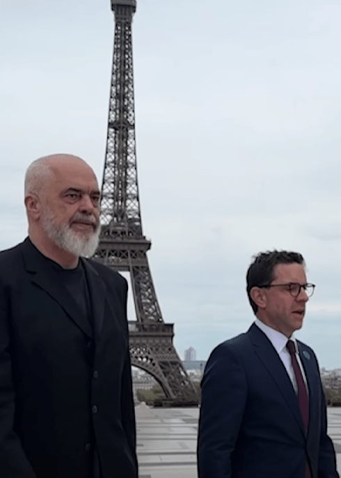Rama ndan pamjet nga Franca: Me ftesë të Presidentit Macron në ”Paris Peace Forum” Screenshot 2025 10 29 184754