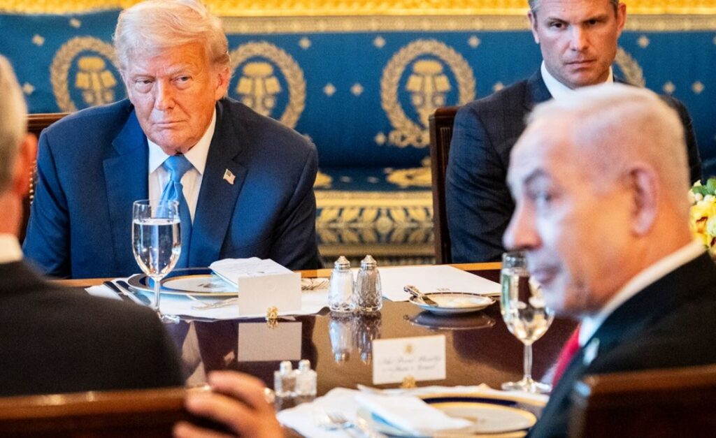 Netanyahu drejt Floridës për takim kritik me Trump: Në fokus Gaza, Libani, Siria dhe Irani 000000Trump and Netanyahu