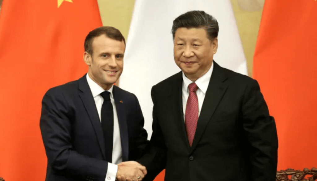 Macron: Tarifa për Kinën nëse nuk ndryshon qasjen tregtare macron