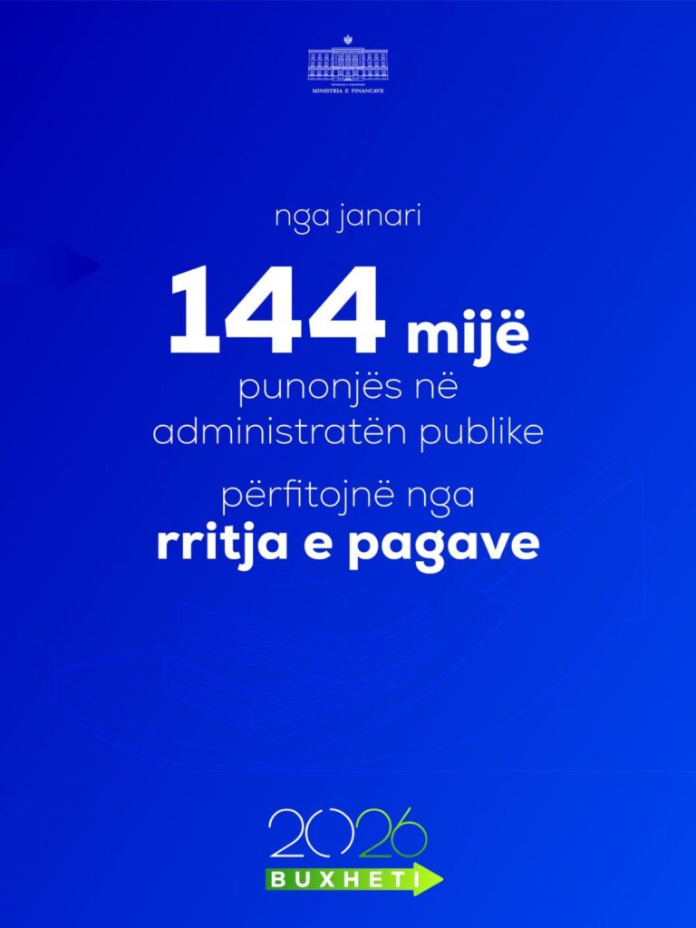 Nga janari, 144 mijë punonjës të administratës publike përfitojnë rritje page 1 IMG 5957