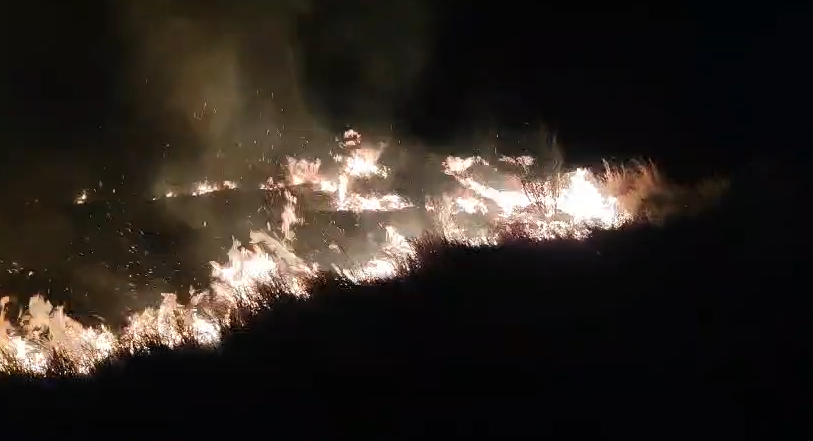 Natë ‘dramatike’ me zjarrin në Orikum, neutralizohet situata IMG 6921