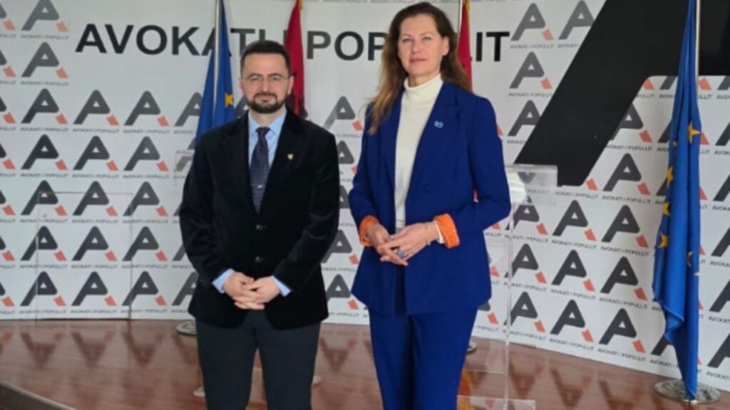 Avokati i Popullit takim zyrtar me Koordinatoren e OKB-së në Shqipëri, në fokus të drejtat e njeriut në Shqipëri IMG 8241