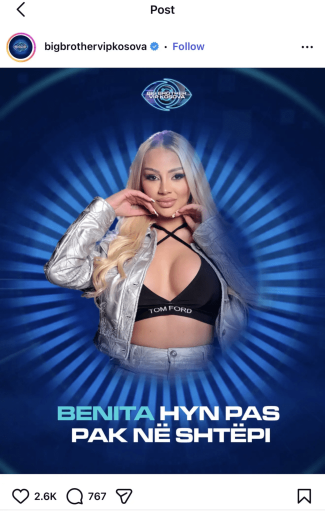 Zyrtare! Benita hyn sërish sonte në “BBVK” 1 image 28