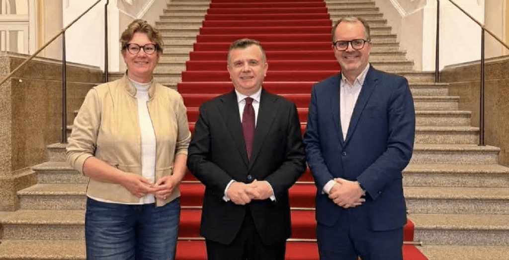 Balla takim me zv.Presidentin e Parlamentit të Landit të Bavarisë: Mirënjohje për mbështetjen ndaj Shqipërisë në rrugën drejt integrimit europian balla