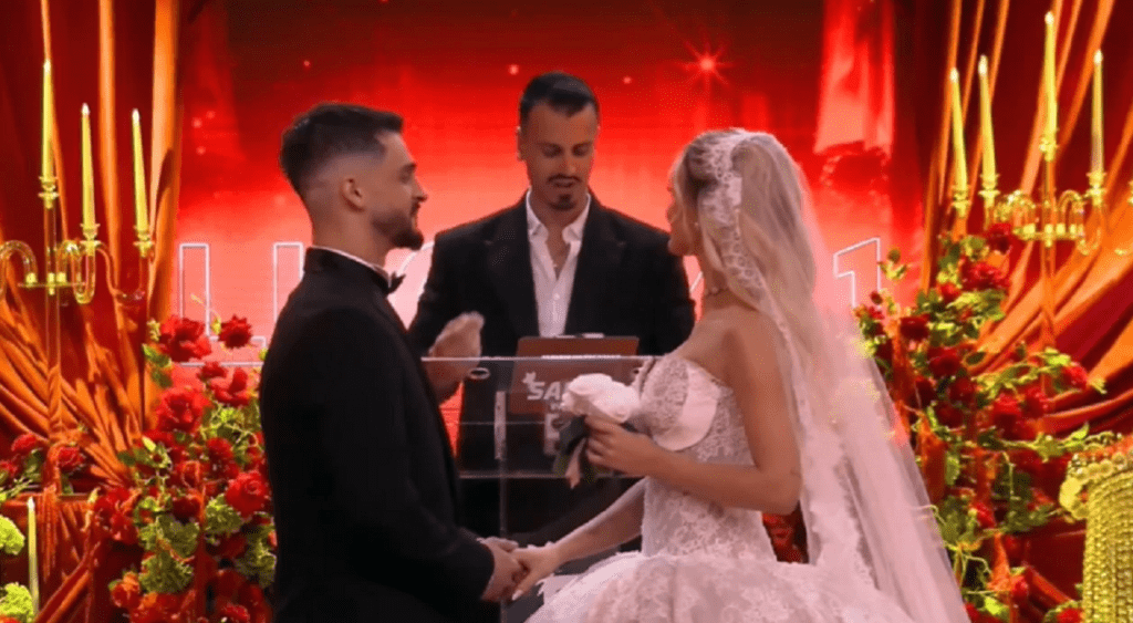 Dasma e parë për këtë edicion të pestë të “BBV”, martohen Selin dhe Gimbo dasma