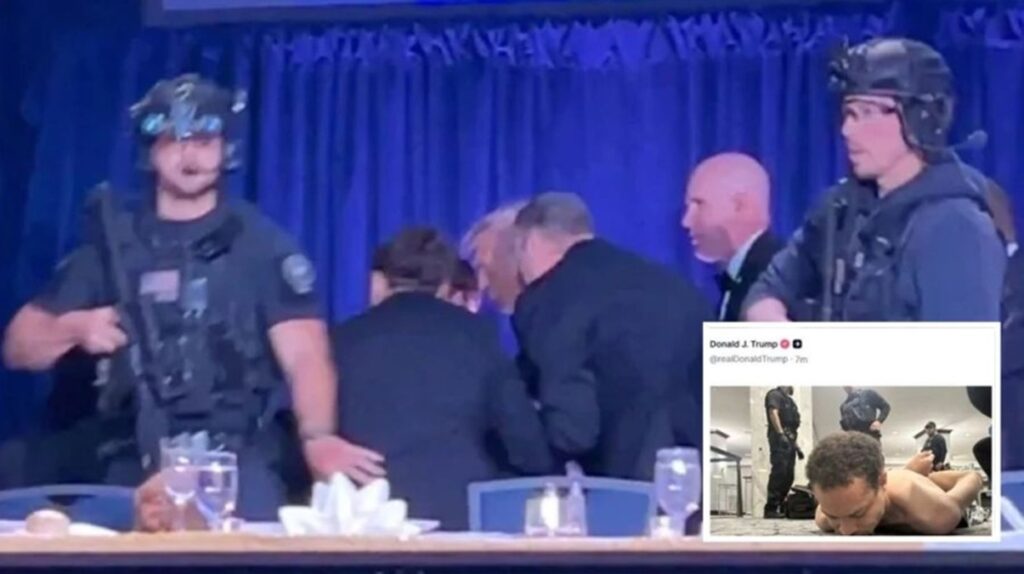 Të shtëna në darkën e gazetarëve të Shtëpisë së Bardhë, i pranishëm edhe Trump! Presidenti shëndoshë e mirë, arrestohet autori 31-vjeçar 2