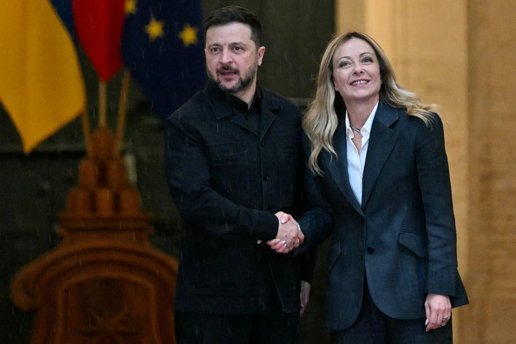 Meloni dhe Zelensky takohen në Romë, kryeministrja italiane: Mbështetja për Ukrainën është thelbësore për sigurinë e Evropës Meloni