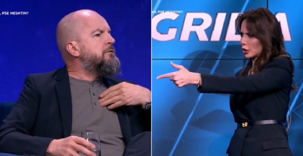 Debati në ‘Top Story’, Grida Duma largon nga studio Alfred Lelën alfred lela