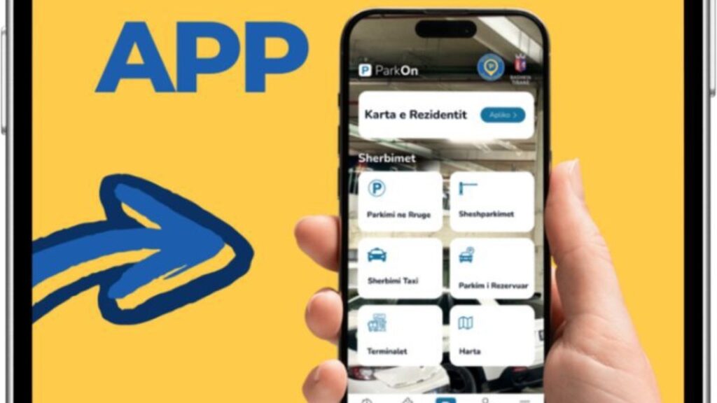 Nga sot parkimi bëhet nga telefoni në Tiranë, lançohet aplikacioni “Tirana Parking” ebed1ffb 1289 4482 b26c a5c5e75ff880