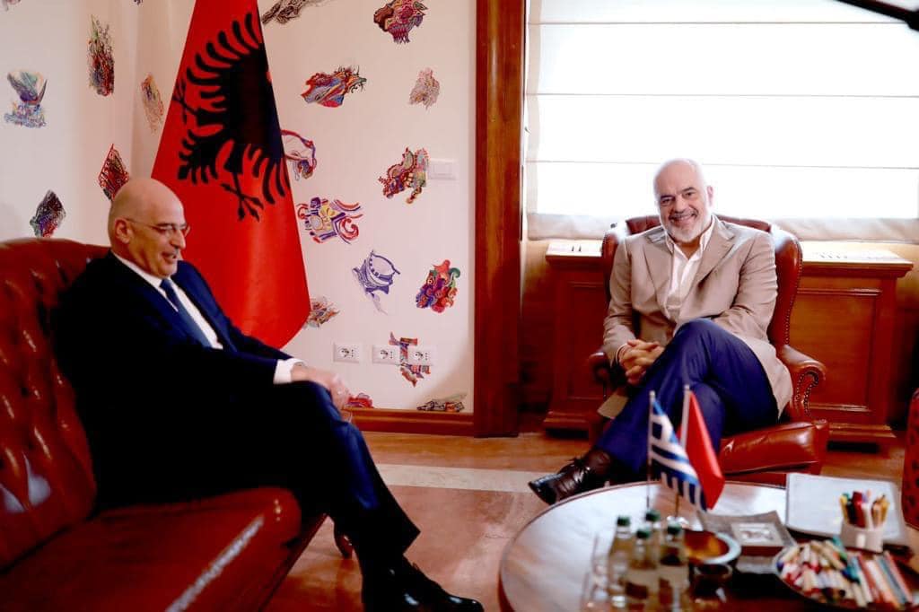 Nikos Dendias vjen të hënën në Tiranë IMG 3769