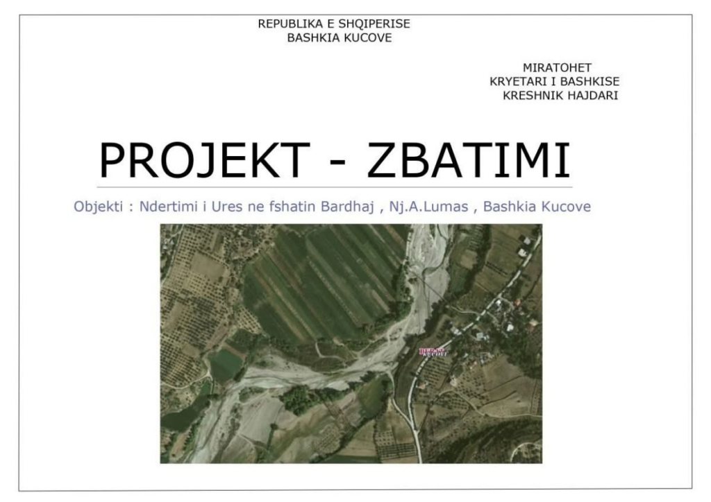 Projekti për urën e Bardhaj, publikohet pas vitesh pritjeje, reagon gazetari Ermal Qori 1 image 29