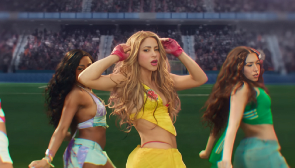 Publikohet videoklipi i Shakiras për himnin e Kupës së Botës të këtij viti: “Dai Dai” me Messin dhe Mbappen shakira