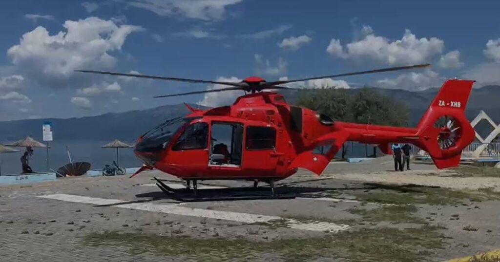 U godit me thikë nga bashkëshorti, niset me helikopter drejt spitalit të Tiranës 28-vjeçarja 1200 630 1782134409xhelikopterjpg 784