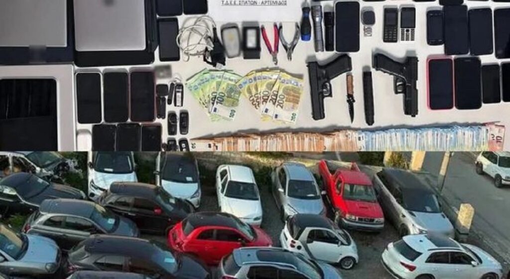 Vidhnin makina, falsifikonin shasi dhe i shisnin si të ligjshme, arrestohen 13 persona nga rrjeti shqiptar në Athinë makina