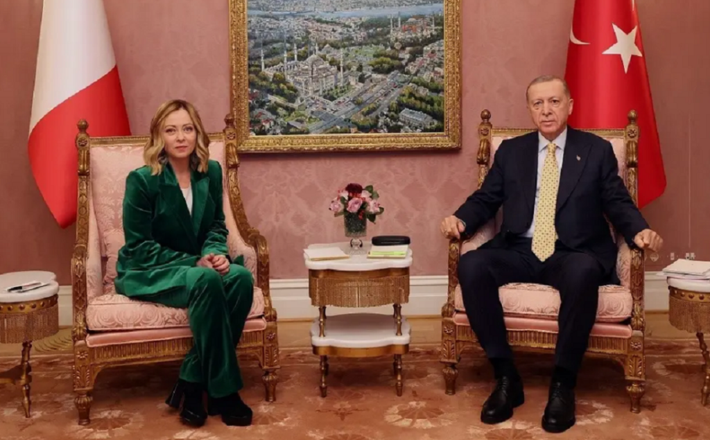 meloni and erdogan